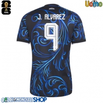 Maglie da calcio Argentina Julian Alvarez #9 Seconda Maglia Mondiali 2026  Manica Corta